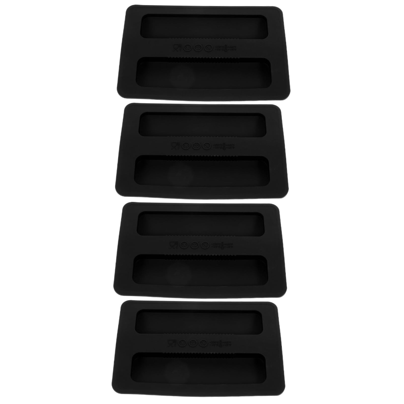 IMIKEYA Set di 2 coperchi per tostapane semplici coperchi utensili da cucina supporto per panino per tostapane in acciaio inox con coperchio di supporto per fette di pane 2 pezzi x 2