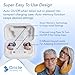 Oricle Standard 2.0 Hearing Aids for Seniors - Oricle Hearing Aids for Adults with Advanced Noise Cancellation - Easy Volume Control with Portable Charging Case