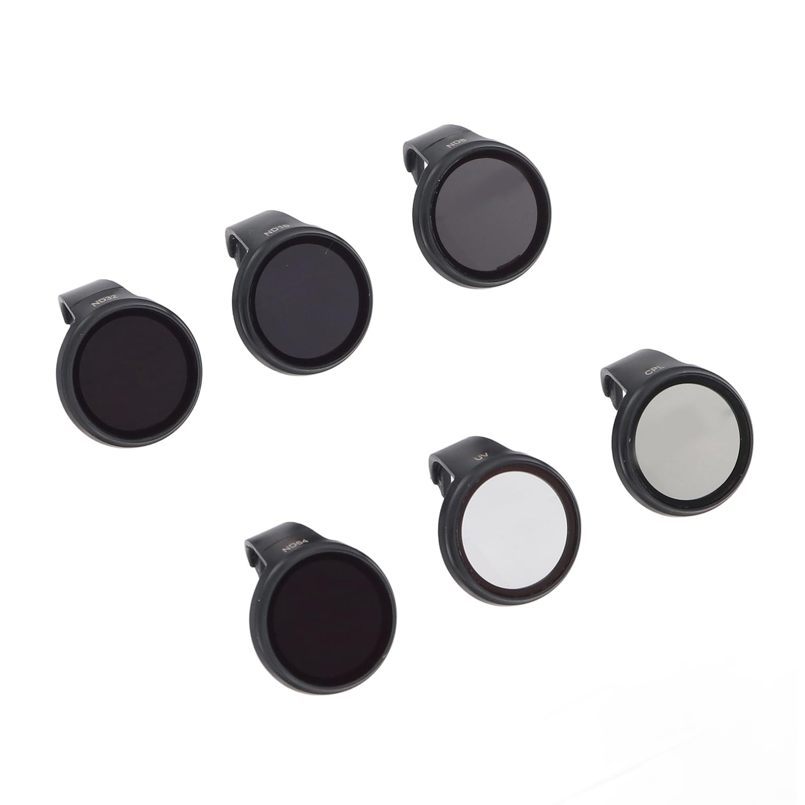 6 Pezzi Kit Filtro Lente per Neo, Vetro Ottico Multistrato UV CPL ND8 ND16 ND32 ND64 Filtri Accessori Drone