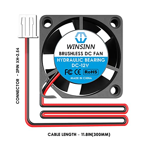 WINSINN DC 80mm 5V 8025 dubbele borstelloze kogellagers