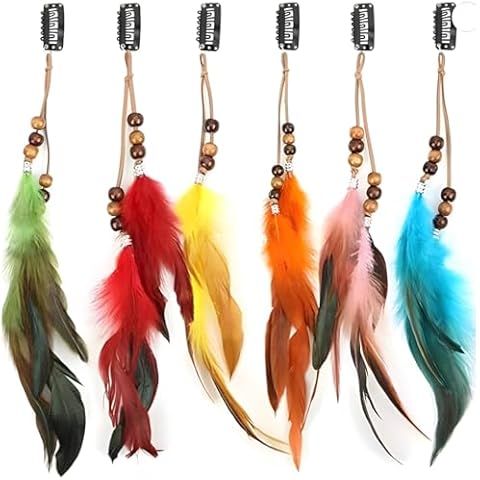 Extensions de Cheveux Plumes ZKGYUS Cover