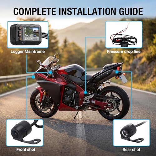 SIXWIN Motorcycle Dash Cam
