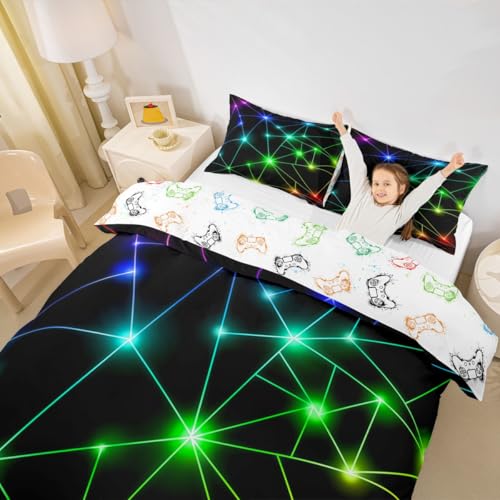 Parure de lit gaming réversible pour une chambre d'ado moderne - 6