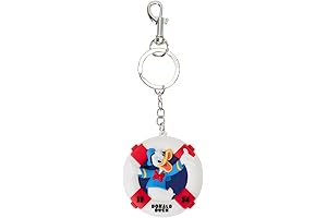 Loungefly Disney Donald Duck 90th Anniversary Collectible 3D Keychain
