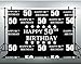 Produktbild HDHappy 50th Birthday Backdrop for Adults 7x5ft Surprise Party Photography Background Photo Booth Backdrop 0359