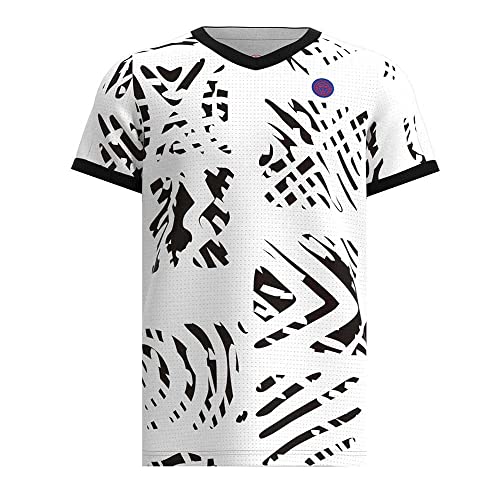 T-shirt Bidi Badu Melbourne col en V taille 128 cm pour le tennis enfant