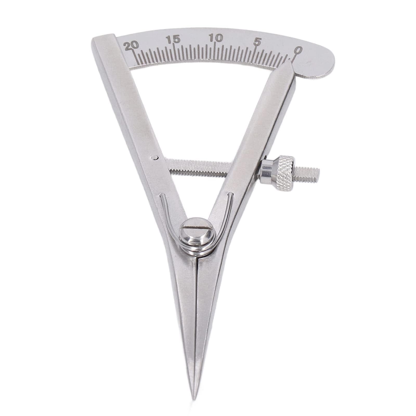 carotoe Sturdy Stainless Steel Leather Working Tool Adjustable Marker Divider for Detail Craftsmanship Stainless Steel Leather Wing Divider with Ergonomic Handle