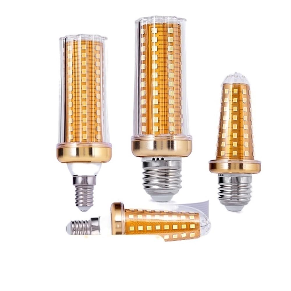 Żarówki LED, 20 sztuk, E27/E14, AC85-265 V, oświetlenie gospodarstwa domowego, lampa kolbowa, ciepła biel, trójkolorowe światło świecy wiszącej