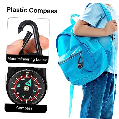 Boussole Escalade Portable Légère et Compacte, Lot de 24 pour Randonnée Facile