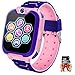 Montre Intelligente pour Enfants 7 Jeux - Musique MP3 Montre Enfants Fille Garçon, Appels Téléphoniques Montre à écran Tactile pour Enfants avec 1GB SD Card, Caméra, Alarme, Smart Watches 4-12 Ys