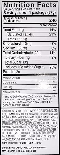 Image of Knott's Berry Farm Strawberry Shortbread Cookies, 2 Oz (Pack of 12)