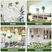 AOMGD 6 Pack Macrame Plant Hanger Indoor Hanging Planters for Indoor Outdoor Plants with 6 S Hooks and 6 Hook Nails, Hanging Plant Holder 43