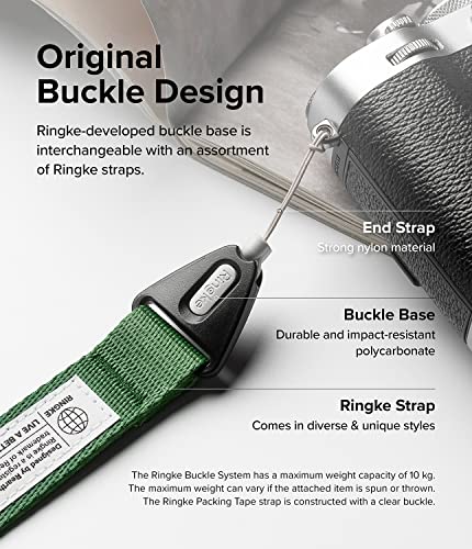 Image of Ringke Hand Strap [Anti Theft & Drop] Multipurpose Adjustable Wrist Lanyard with Easy Release Buckle for iPhone /Galaxy /Pixel Phone Cases, Cameras, etc