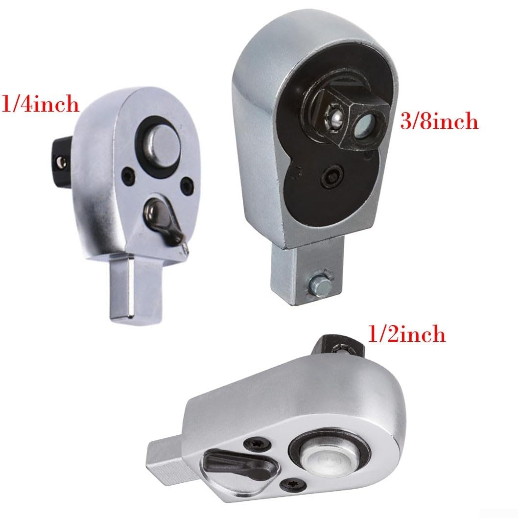 Clé dynamométrique à cliquet ouverte 9 x 12 mm Outil à tête à cliquet à dégagement rapide en acier avec échelle transparente (12,7 mm)