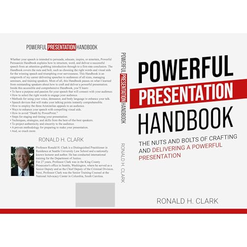 Powerful Presentation Handbook Audiolibro Por Ronald Clark arte de portada