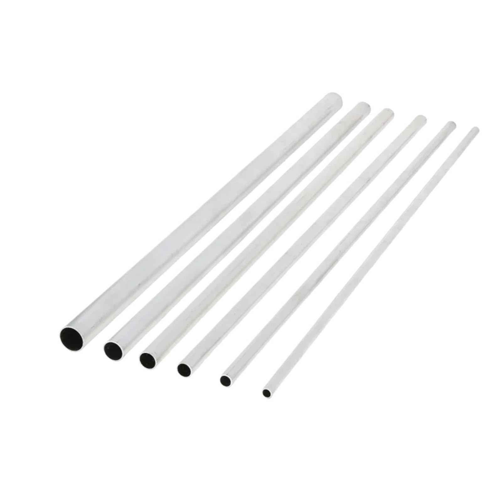 Cigpklo 300Mm Aluminum Tubes Aluminium Pipe 1Mm Thickness 3-30Mm Od Straight 500Mm Long Round Aluminum Alloy Tube(,Od 4.5 X Id 2.5Mm)