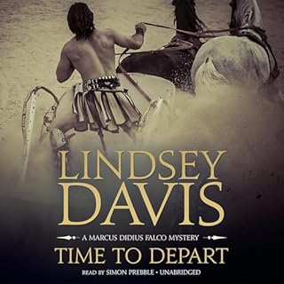 Time to Depart Audiolibro Por Lindsey Davis arte de portada