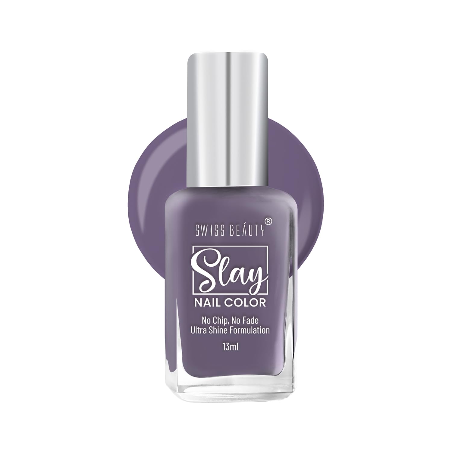 Swiss Beauty Slay Nail Color | Glossy Finish, Long Lasting Nail Paint| Chip resistant, Quick drying Nail Polish | Shade- Grape, 25Ml-picture-38