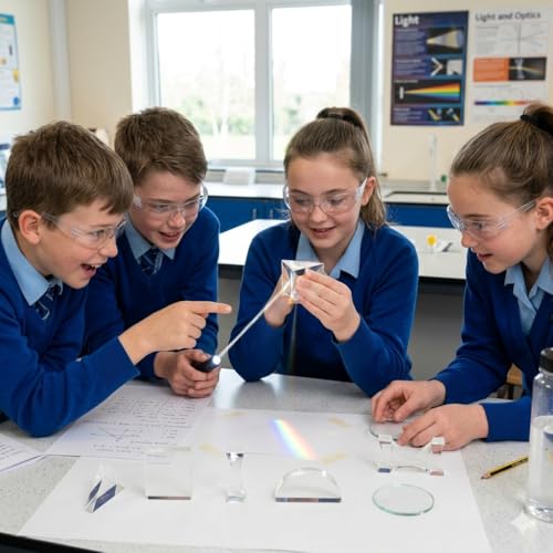 Image of Optic Lans Set(Acrylic) Optic Activities Science Activities Ray Box Activities. Wight 350g Box Size 19x12x4