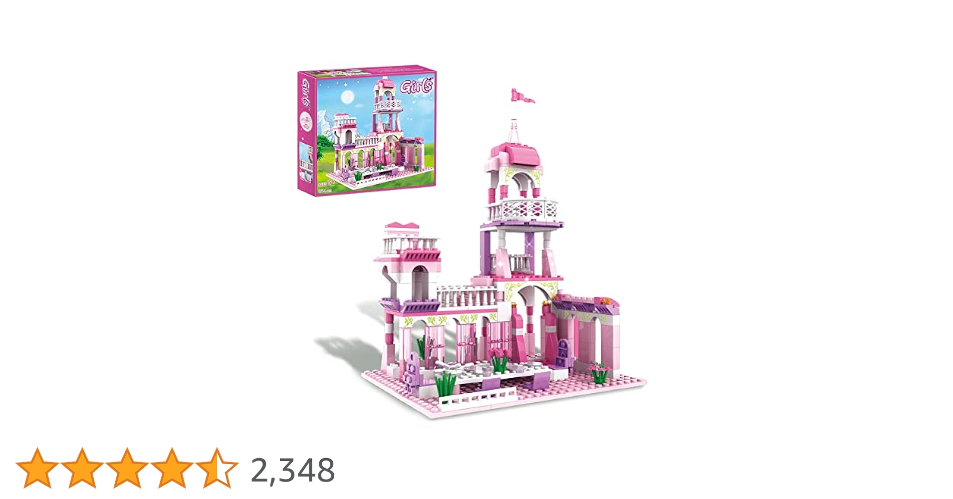 ⭐️大特価⭐️ビルディング ブロック プリンセスキャッスル ドリームハウス Amazon.co.jp: ZONECYTD プリンセスキャッスル ビルディング