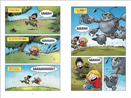 Image of Hilo: The Boy Who Crashed to Earth: A bestselling graphic novel series