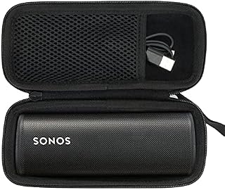 Khanka Hard Travel Case Replacement for Sonos Roam/Roam SL Bluetooth Speaker (Inside Black)