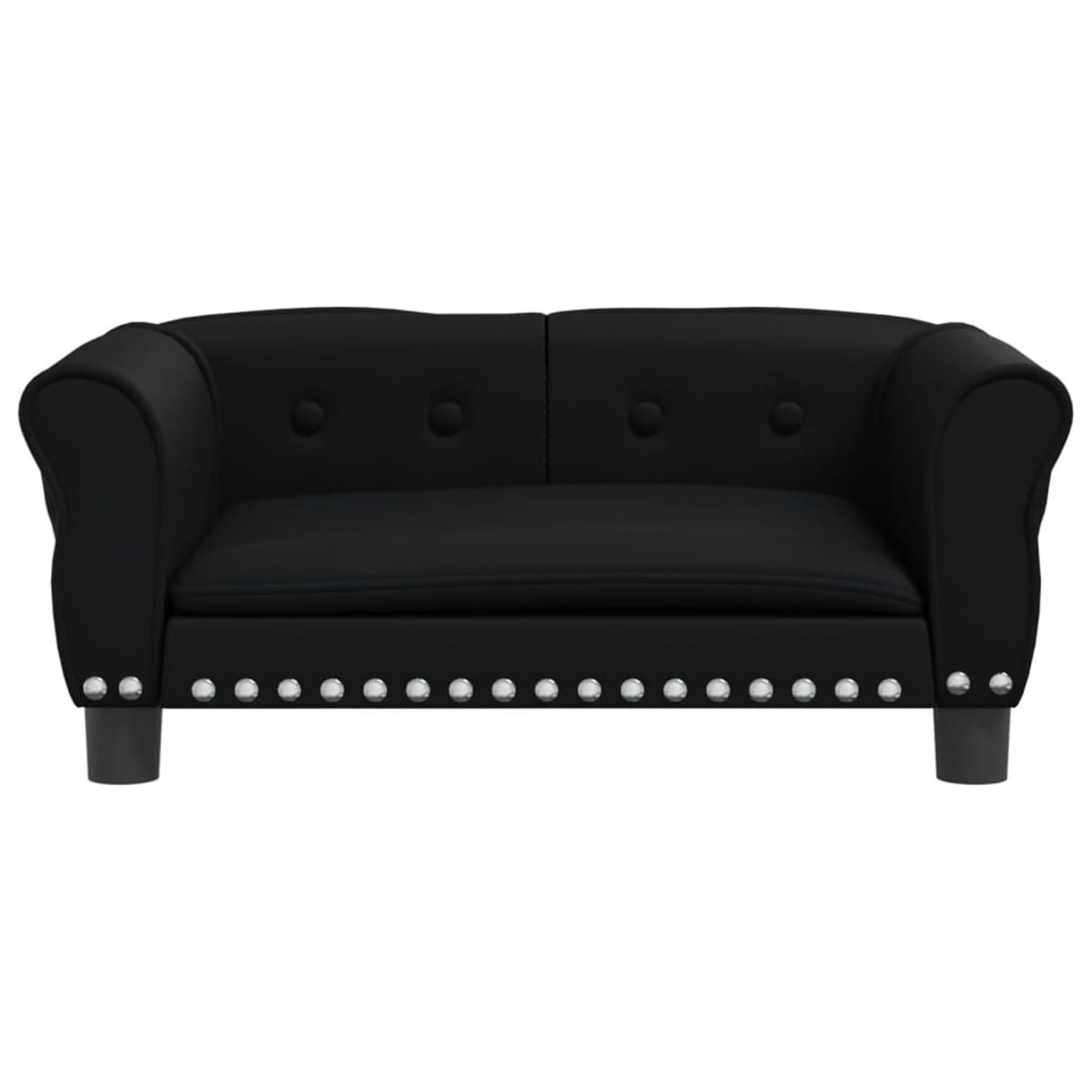 LAPOOH Lettino per Cani Nero 70x45x30 cm in Similpelle,Articoli per Animali,Animali Domestici - Articoli,Articoli per Cani,Lettini per Cani(SPU:171831)