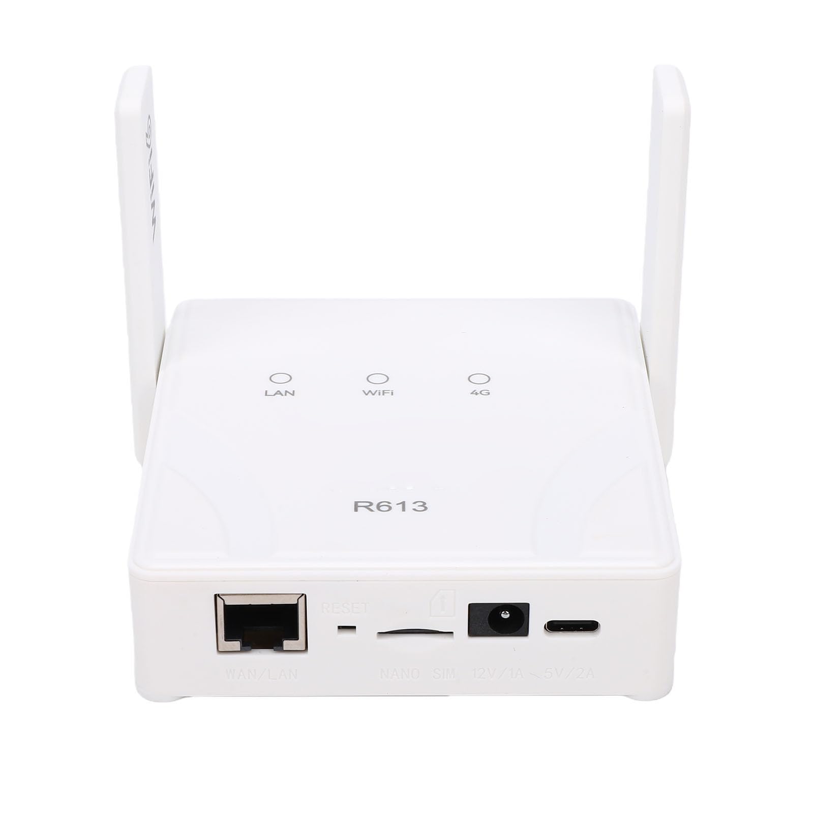 Hotspot Mobile de Voyage Portable de Routeur 4G, Mini CPE ABS avec Emplacement pour Carte SIM et Port RJ45, Chargement de Type C 300 Mbps 2,4 G, pour Voiture, Extérieur, Entreprise, Petit