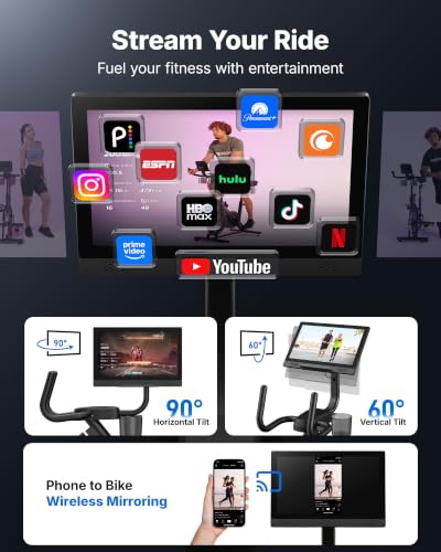 Image of MERACH Recumbent Exercise Bikes for Home with Smart Bluetooth Equipment App | LCD, Heart Rate Handle Stationary Bikes for Home, Magnetic Recumbent Exercise Bike for Seniors Gym S08 /S23
