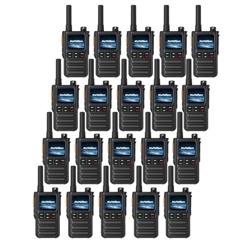 Image of Lifetime Free Rapid GPS Unlimited Range Global Walkie Talkies - Long Range Two Way Radio, IP65 Waterproof, AI Noise Cancellation for Nationwide Outdoor, Logistics, Road Trips & Family (20-Pack)