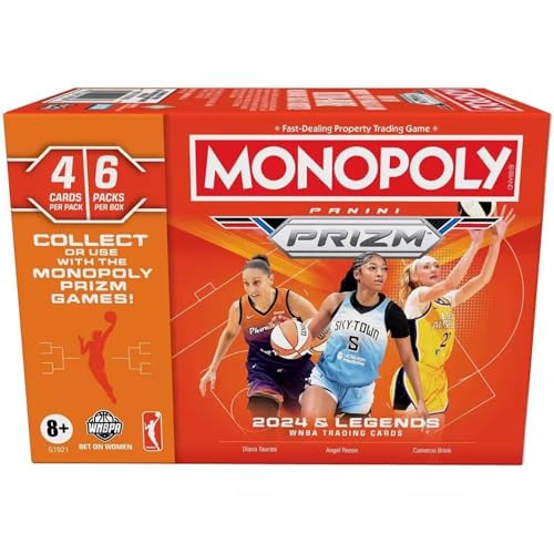 2024 Panini Prizm Monopoly WNBA Basketball BLASTER box (6 pks/bx)