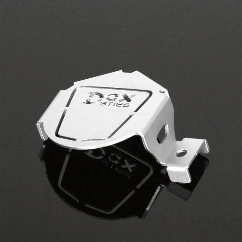 Garde-corne CNC DAX125 Compatible avec ST125 DAX 125 2018-2024 en aluminium pour moto (argent)