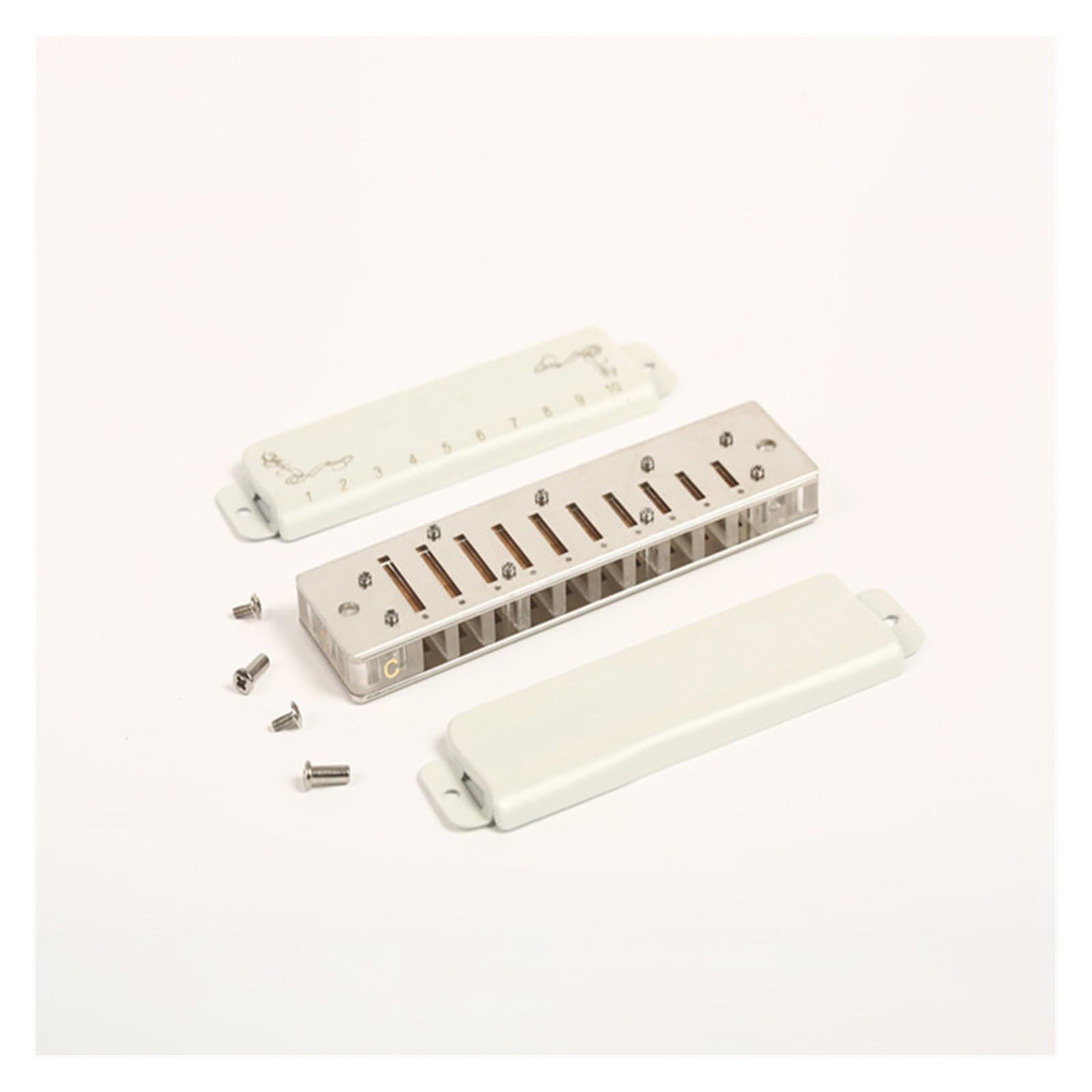 Mundharmonikas Professionelles 10-Loch-Mundharmonika-Musikinstrument