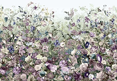 Komar Vlies Fototapete BOTANICA | Größe 368 x 248 cm | Tapete, Wand...