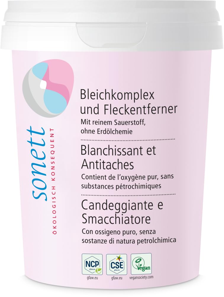 Bleichkomplex und Fleckentferner 50-95°C 12 x 450 g