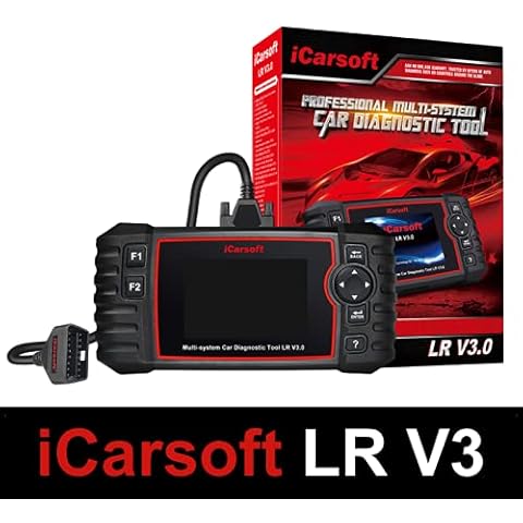 iCarsoft - LR V3.0 - Pro Diagnostic Case - Compatible with Land-Rover and Jaguar - Professional Diagnostic Tool Cover