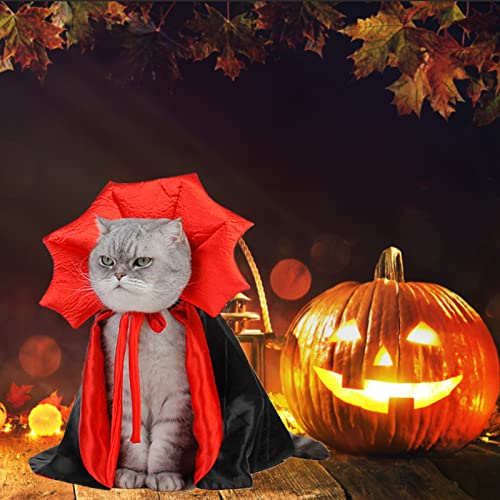 Disfraz Vampiro para Perros Pequeños y Medianos miniatura 5