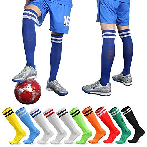 DECDEAL Meias de futebol Footbll respirável antiderrapante meias adultos crianças esportes meias joe
