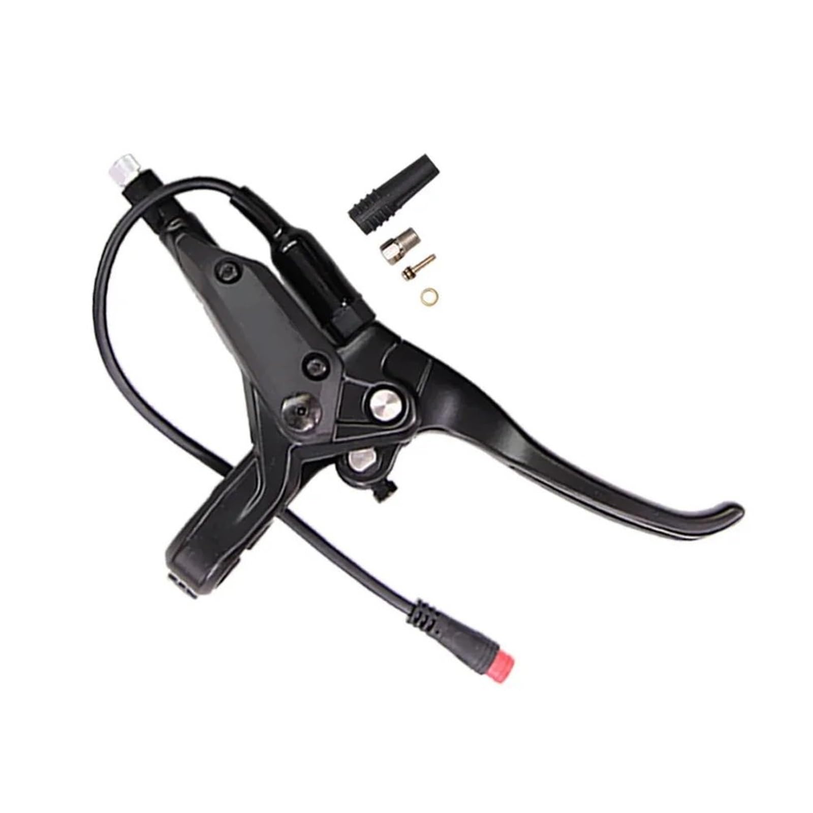 POAYUEWR Bike Brake Handle Brake Lever Black Bike Parts GT03 Waterproof Connector for Bicycle Parts Bike Brake Drum(Right)