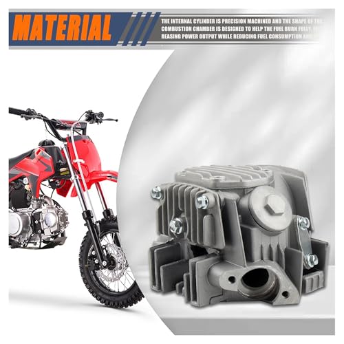 Kit de culata y cilindro 110cc para mantenimiento de moto Enduro y ATV WS110 5