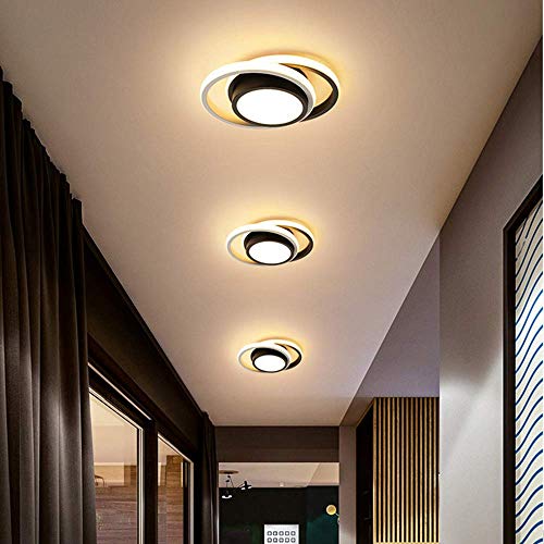 Moderna y sencilla lámpara LED de techo para el uso en casa, entrada, balcón, pasillo, armario, redondo 19 W Cover