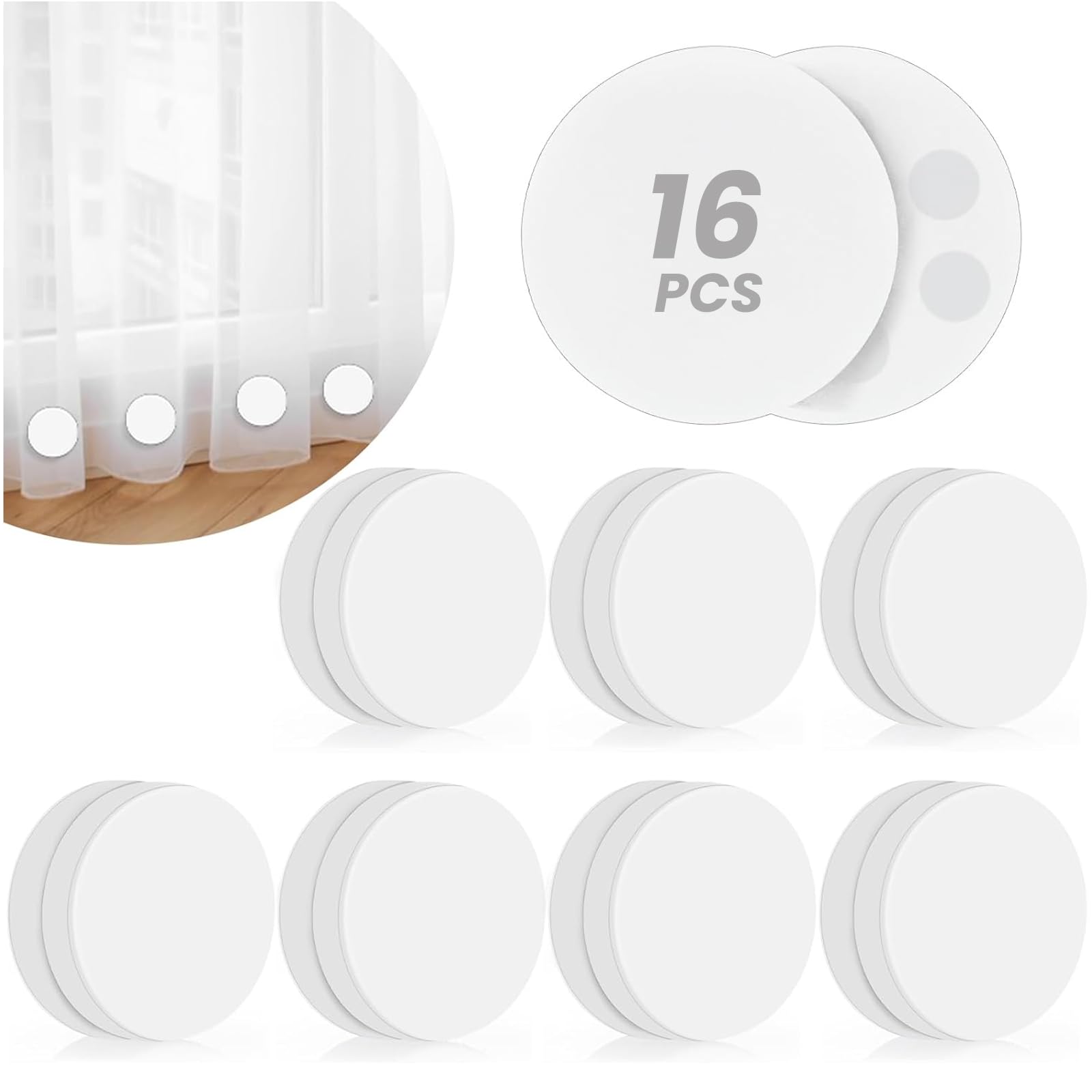 YixangDD 16 Pack Shower Curtain Weights - kids bath | Mubboo
