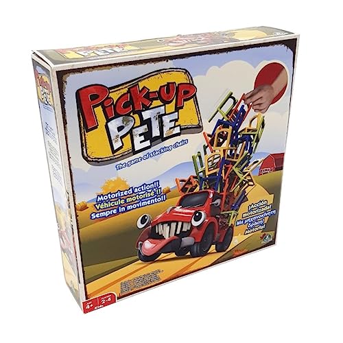 Famogames - Peter Pick Up, Juego de Mesa Infantil de Habilidad Manual Muy Divertido, con Coche de Juguete, para Jugar en Familia, niños y niñas a Partir de 4 años de Edad, Famosa (PCK00002)