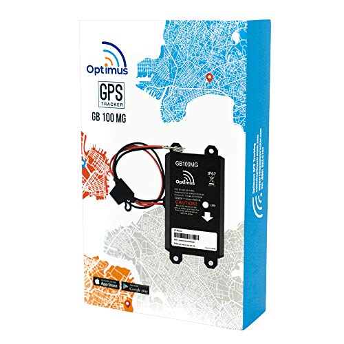 Optimus Wired GPS Tracker for Vehicles – Easy Installation on Car’s Battery – Low Cost Subscription Plan Options
