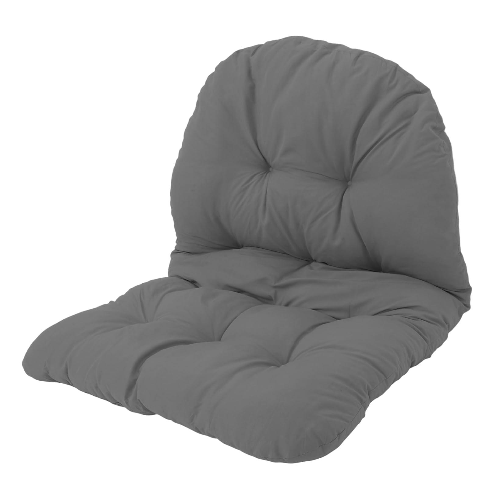 Cojín para asiento de silla de jardín que alivia la rigidez