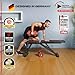 Sportstech BRT250 Hantelbank klappbar & verstellbar – Multifunktionale Fitnessbank für zuhause, 7 in 1 Schrägbank & Trainingsbank für Ganzkörpertraining, kompakt faltbar, bis 300 kg belastbar