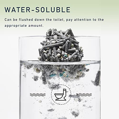 Suhaco Lettiera per gatti 5 in 1 mista