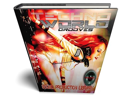 Techno World Grooves - The most useful - Único original enorme WAVE/Kontakt biblioteca de muestras de...
