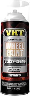VHT SP184 High Temperature Wheel Paint – Gloss Clear Spray Paint - 11 oz Aerosol Can