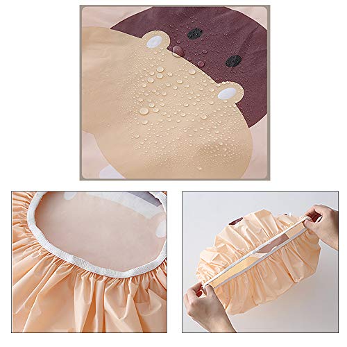 4 Pezzi Cuffie da Bagno, Cuffie da Bagno per